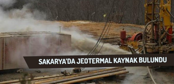Sakarya'da Jeotermal Kaynak Bulundu