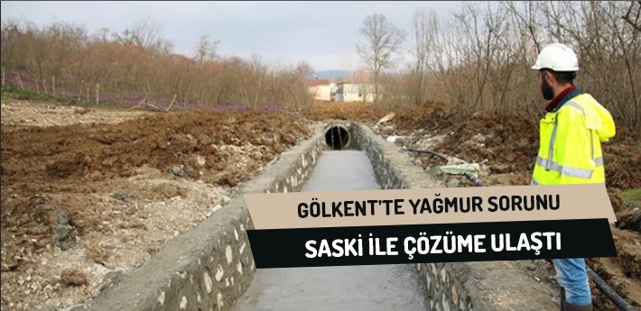 Gölkent'te Yağmur Sorunu Çözüme Ulaştı