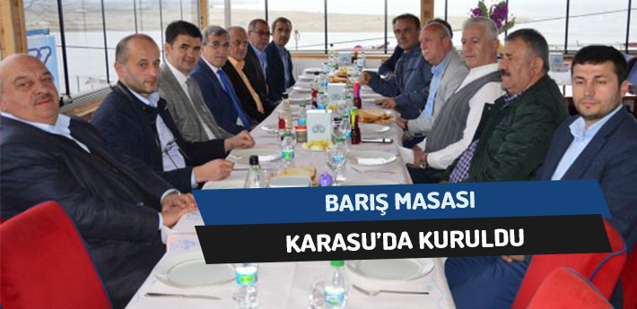 Barış Masası Karasu'da Kuruldu!