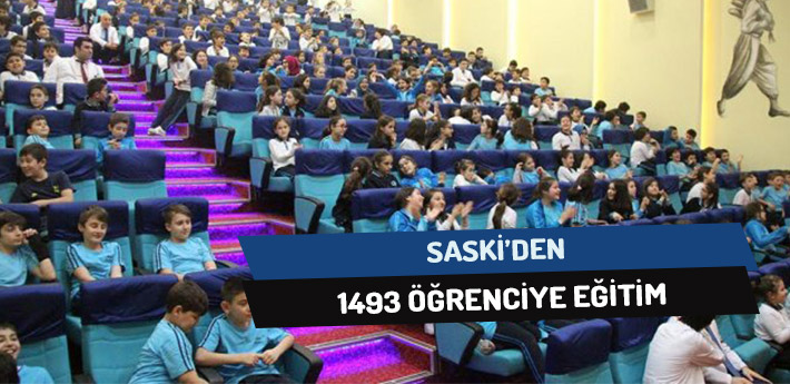 SASKİ’den 1493 Öğrenciye Eğitim