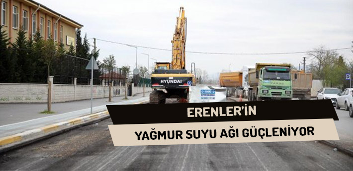 Erenler’in Yağmursuyu Ağı Güçleniyor