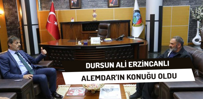 Dursun Ali Erzincanlı, Alemdar'ın Konuğu Oldu