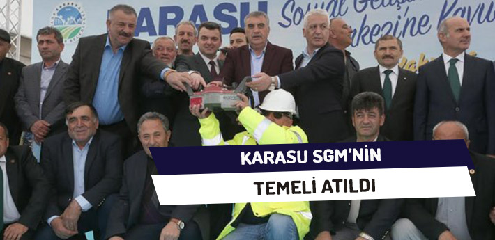 Karasu SGM’nin Temeli Atıldı