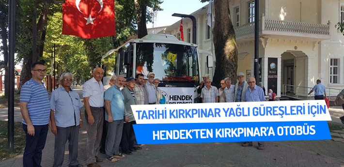 Hendek'ten Kırkpınar'a otobüs