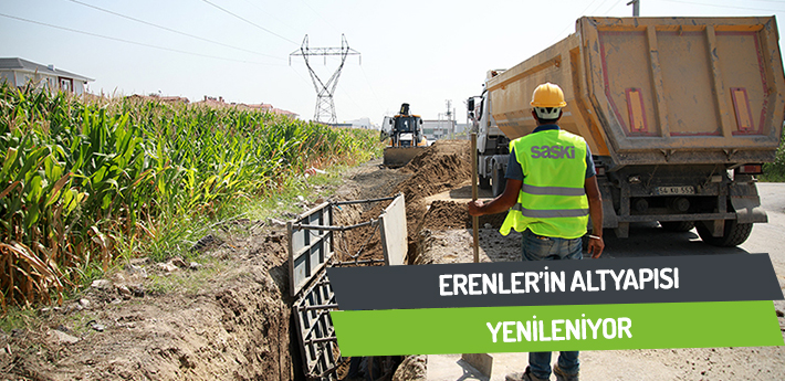 Erenler'in altyapısı yenileniyor