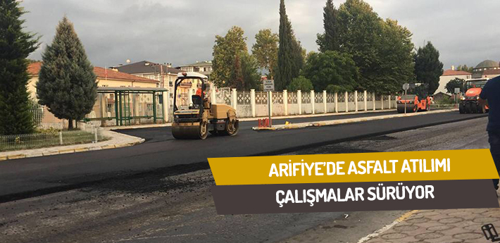 Arifiye'de asfalt atılımı