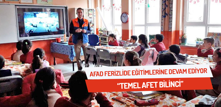 AFAD Ferizli'de eğitimlerine devam ediyor