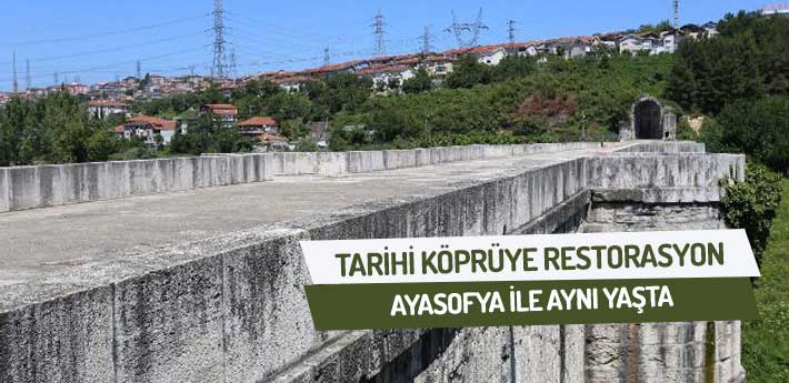 Tarihi köprüye estetik dokunuş