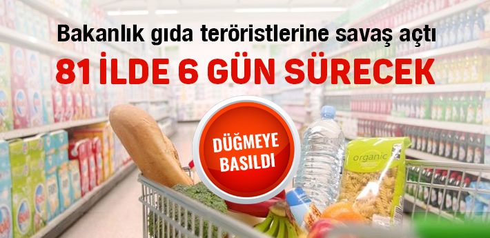 81 ilde gıda bazlı ürün denetimleri başladı