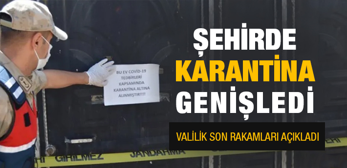 Şehirde karantina genişledi!