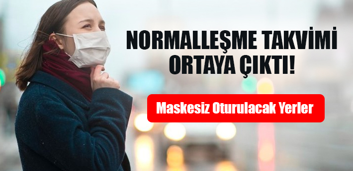 Koronavirüste normalleşme takvimi ortaya çıktı!