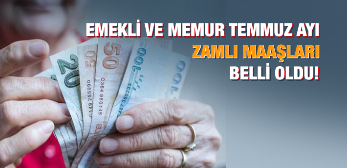 Emekli ve memur maaş zammı belli oldu! İşte en yüksek ve en düşük zamlı maaşlar