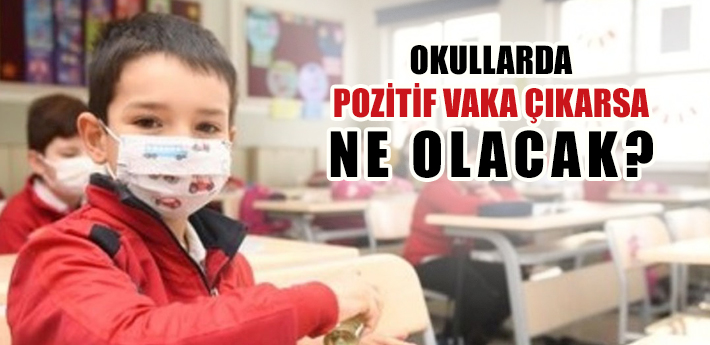 Okullarda pozitif vaka çıkarsa ne olacak? 