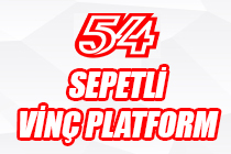 54 Sepetli Vinç Platform