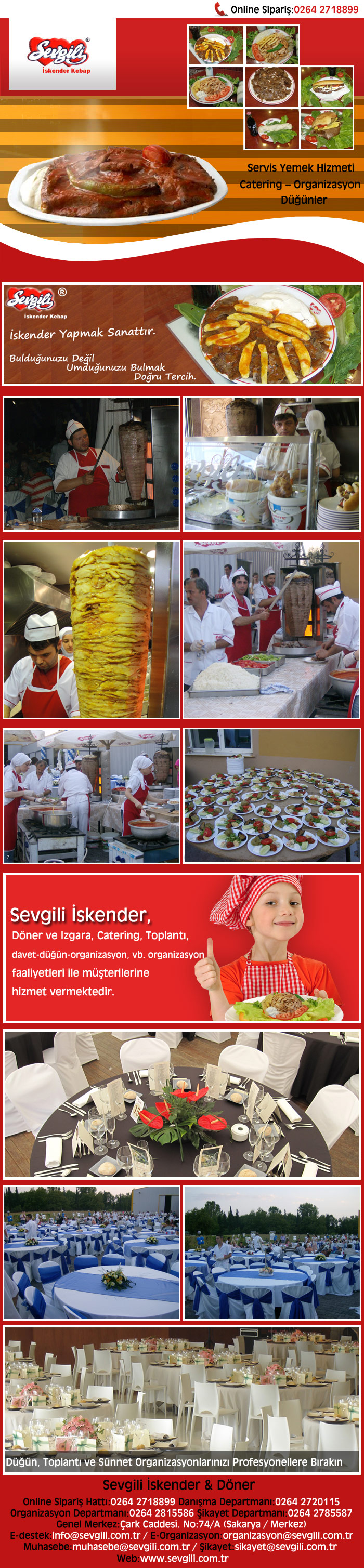 Sevgili İskender Kebap Döner ve Organizasyon