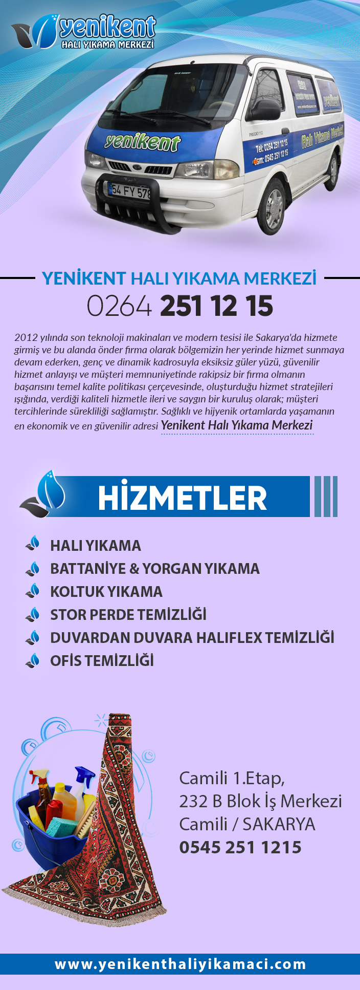 Yenikent Halı Yıkama Merkezi