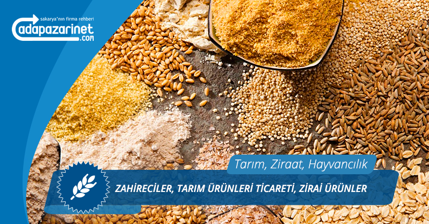 Taraklı Zahireciler, Tarım Ürünleri Ticareti, Zirai Ürünler